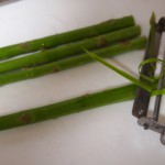 アスパラ調理