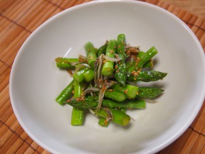 アスパラガスの瀬戸内風