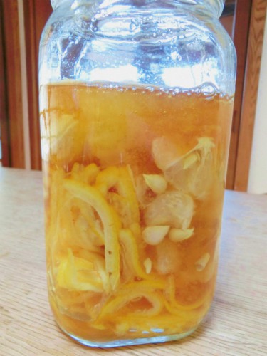 ゆず茶完成 ゆず茶完成