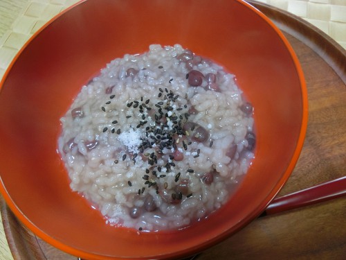 小豆がゆ