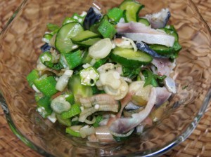 オクラ夏のまぜまぜ