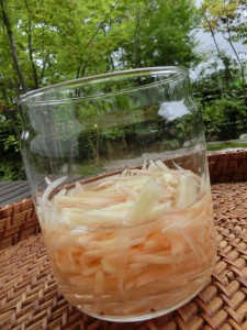 生姜の甘酢漬け2014