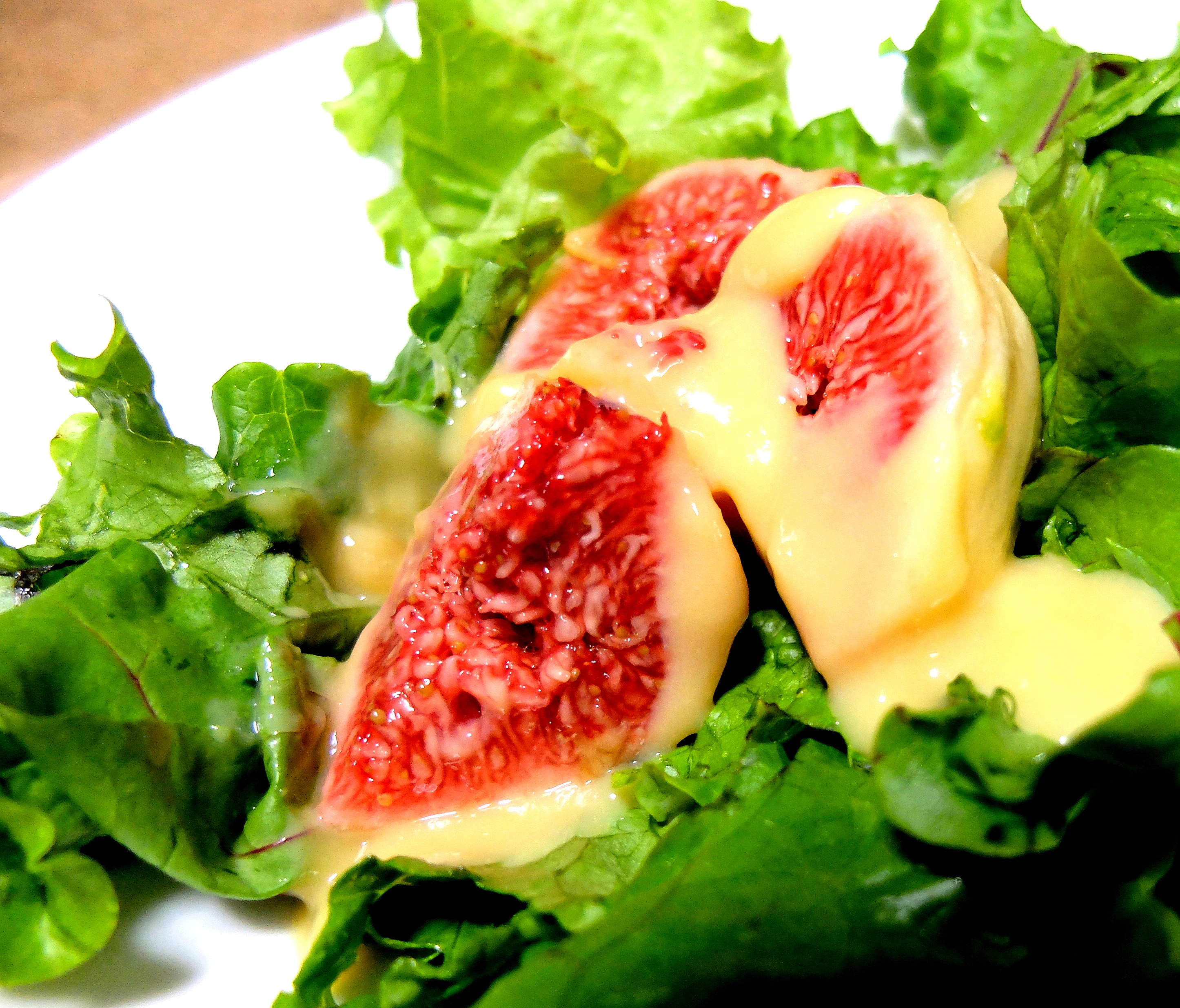 いちじくの白味噌サラダ正