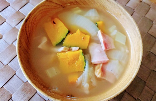 クミン入り味噌汁