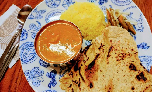 チャパティ＆カレー②