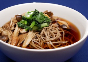 きのこ蕎麦