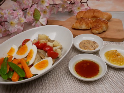 温サラダドレッシング3種