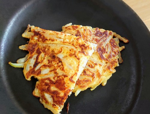 大根のお好み焼