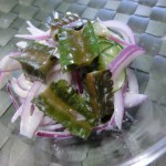 シカクマメのサラダ